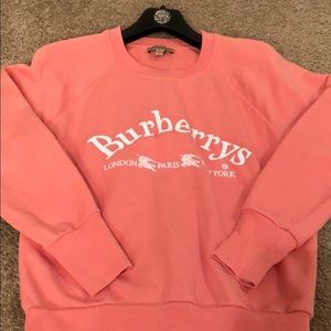 Burberry pinky sweatshirt